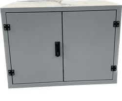 Show details for Closed cargo box with doors Picture of Closed cargo box with doors