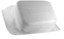 Show details for Seat back cover white Picture of Seat back cover white