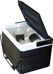 Show details for 12-Pack Cooler With Rear Fender Mounting Basket Picture of 12-Pack Cooler With Rear Fender Mounting Basket