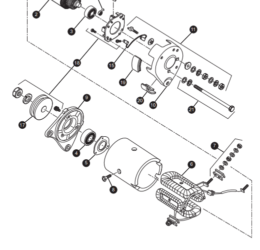 Picture of [OT] holder-Bearing-St/Gen-4cyc