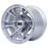 Picture of GTW Spyder Silver Brush 10 Inch Wheel, Center Cap Included, Picture 2