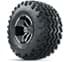 Picture of Set of (4) 10 in GTW Storm Trooper Wheels with 22x11-10 Sahara Classic All-Terrain Tires, Picture 1