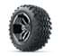 Picture of GTW Storm Trooper Machined/Black 10 in Wheels with 18x9.50-10 Rogue All Terrain Tires – Full Set, Picture 1