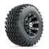 Picture of GTW Tempest Machined/Black 10 in Wheels with 22x11.00-10 Rogue All Terrain Tires – Full Set], Picture 3
