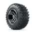 Picture of GTW Storm Trooper Machined/Black 10 in Wheels with 20x10.00-10 Rogue All Terrain Tires – Full Set, Picture 1