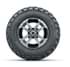 Picture of GTW Storm Trooper Machined/Black 10 in Wheels with 20x10.00-10 Rogue All Terrain Tires – Full Set, Picture 2