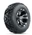 Picture of 12” GTW Vampire Black and Machined Wheels with 23” Barrage Mud Tires – Set of 4, Picture 3