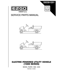 Picture of 1999 - 2000 – E-Z-GO – SM - All elec/utility