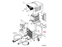 Picture of Assembly, case (includes fasteners)
